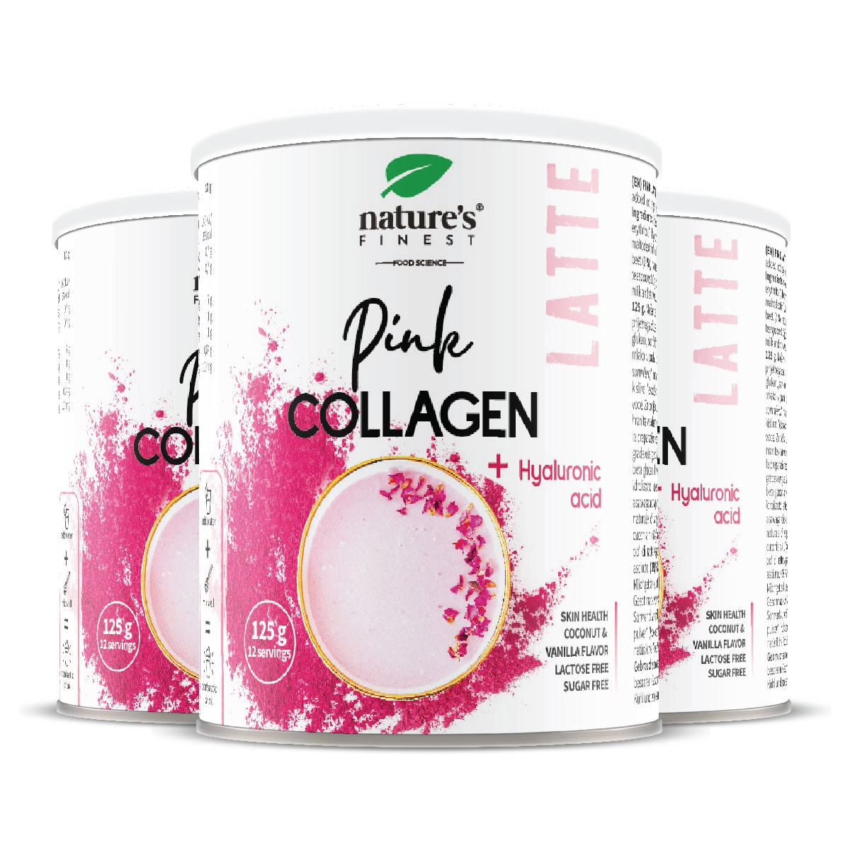 Pink Latte Collagen | 2+1 Gratis | Rutina de Cuidado de la Piel | Salud de la Piel | Piel Joven, Radiante y Elástica | Hidratación de la Piel.