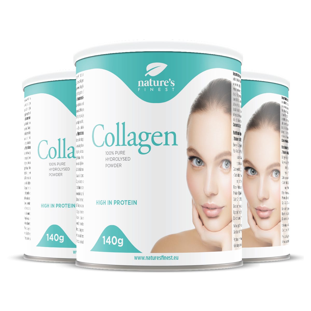 Collagene Powder , 2+1 Gratis , Colágeno Hidrolizado , Péptidos , Alivio Dolor Articular , Hidratación De La Piel , Piel Cabello Saludables